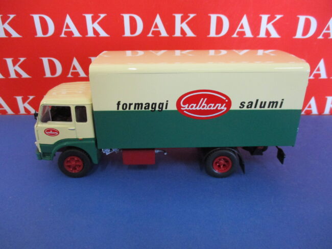 Die cast 1/43 Modellino Camion Truck Fiat 643N Galbani 1963 NO BOX