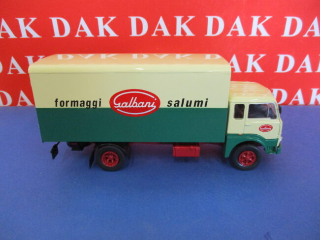 Die cast 1/43 Modellino Camion Truck Fiat 643N Galbani 1963 NO BOX - immagine 4