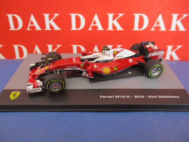 Die cast 1/43 Modellino Auto F1 Ferrari SF16-H 2016 K. Raikkonen