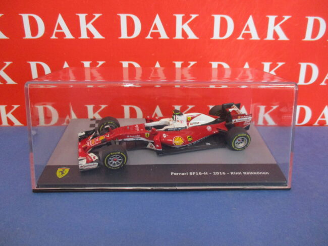 Die cast 1/43 Modellino Auto F1 Ferrari SF16-H 2016 K. Raikkonen - immagine 6