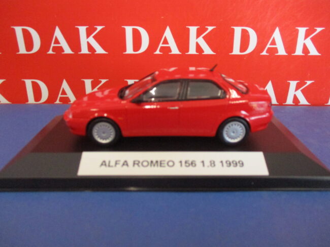 Die cast 1/43 Modellino Auto Alfa Romeo 156 1.8 Red 1999 2