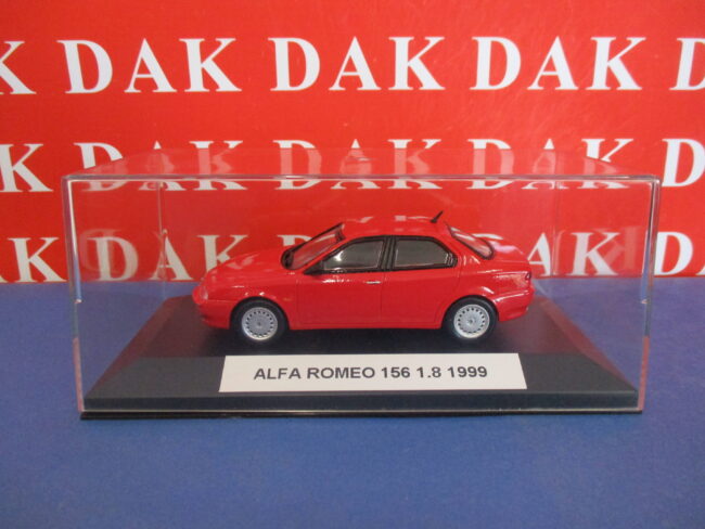 Die cast 1/43 Modellino Auto Alfa Romeo 156 1.8 Red 1999 2 - immagine 6