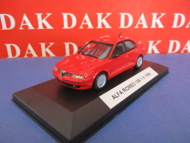 Die cast 1/43 Modellino Auto Alfa Romeo 156 1.8 Red 1999 2 - immagine 2