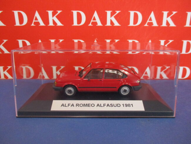 Die cast 1/43 Modellino Auto Alfa Romeo Alfasud Red 1981 9 - immagine 6