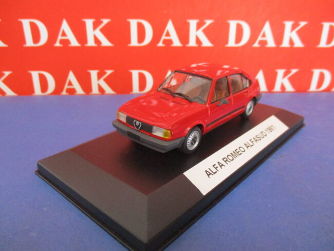 Die cast 1/43 Modellino Auto Alfa Romeo Alfasud Red 1981 9 - immagine 2