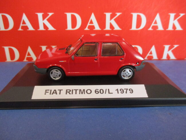 Die cast 1/43 Modellino Auto Fiat Ritmo 60L Rossa 1979 1