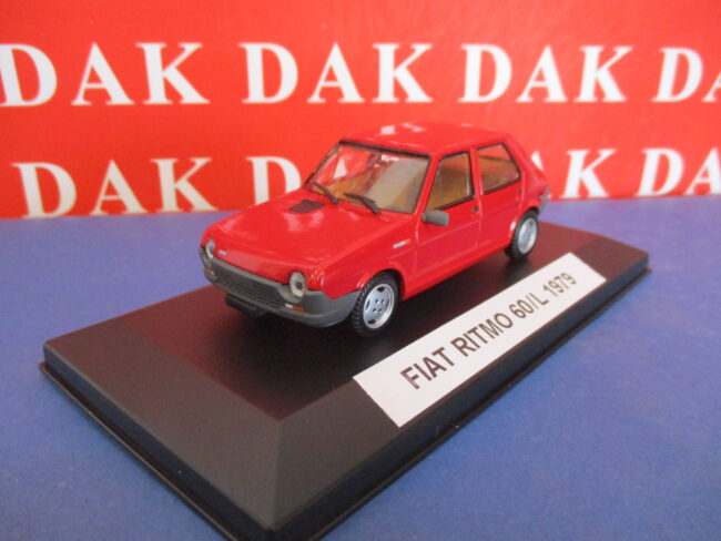 Die cast 1/43 Modellino Auto Fiat Ritmo 60L Rossa 1979 1 - immagine 2