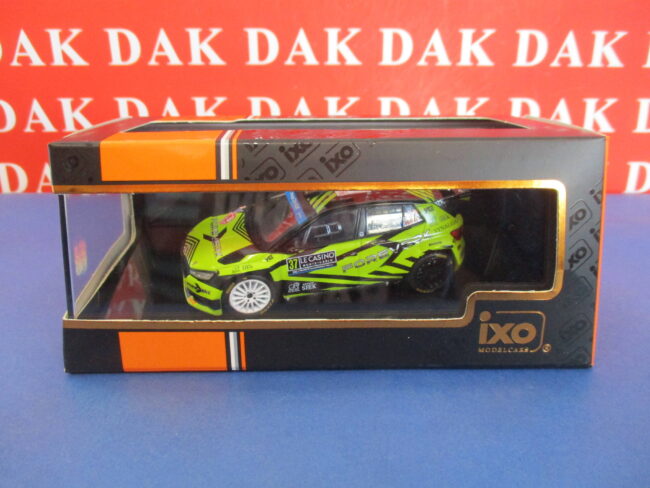 Die cast 1/43 Modellino Auto Skoda Fabia Rally2 Rally Monte Carlo 2023 Delecour - immagine 7