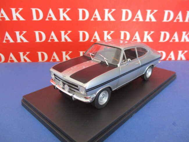 Die cast 1/24 Modellino Auto Opel Kadett B Rally Silver 1967 - immagine 3