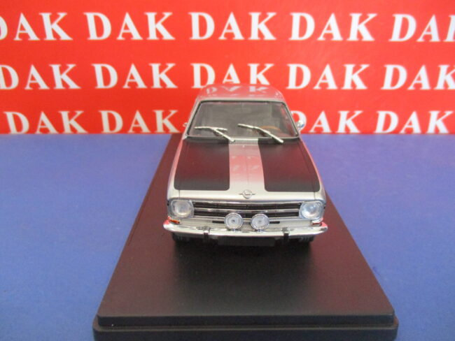 Die cast 1/24 Modellino Auto Opel Kadett B Rally Silver 1967 - immagine 2